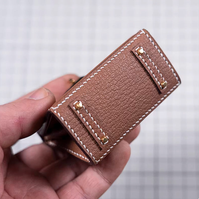 Leather Bag Hardware: For Bir-kin Style Bag Charm Pattern DWIPDFZS196