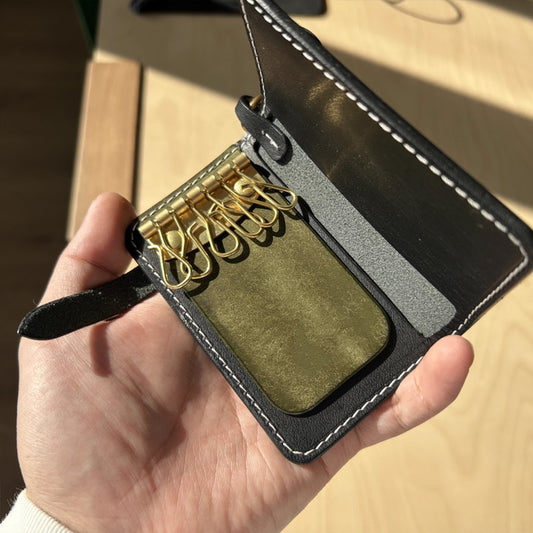 Leather Sewing Pattern: Key Case (DIY PDF Pattern) DWIPDFTR03