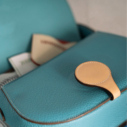 Leather Sewing Pattern: Saddle Bag (DIY PDF Pattern) DWIPDFZS091