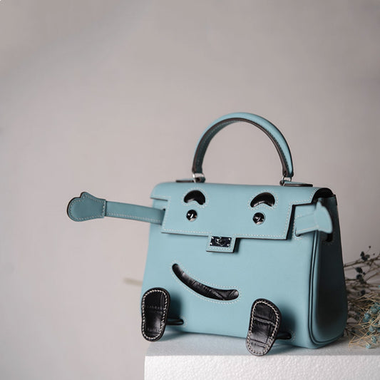 نمط حقيبة خياطة جلدية: حقيبة مستوحاة من دمية كيلي (نمط PDF DIY) DWIPDFZS092