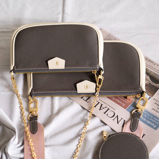 Leather Sewing Pattern: 3 in 1 Inspired Bag (DIY PDF Pattern) DWIPDFZS152