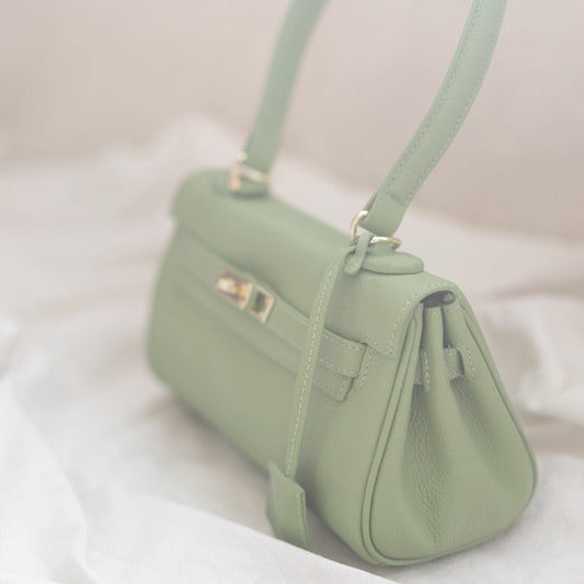 نمط حقيبة خياطة جلدية: حقيبة كيلي مستوحاة من الكتف (نمط PDF DIY) DWIPDFZS168