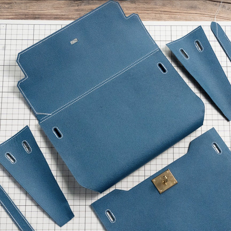 Leather Sewing Bag Pattern: DP25 Inspired Bag (DIY PDF Pattern) DWIPDFZS177