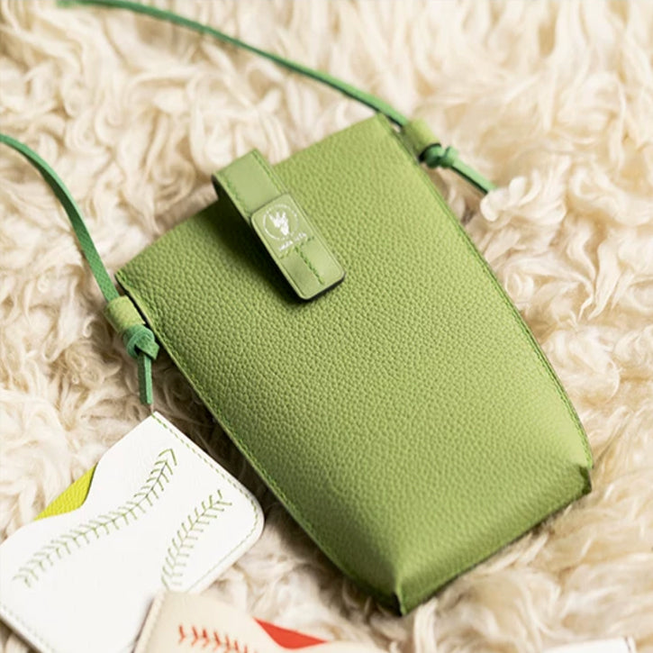 Leather Sewing Bag Pattern: Phone Bag (DIY PDF Pattern) DWIPDFZS204