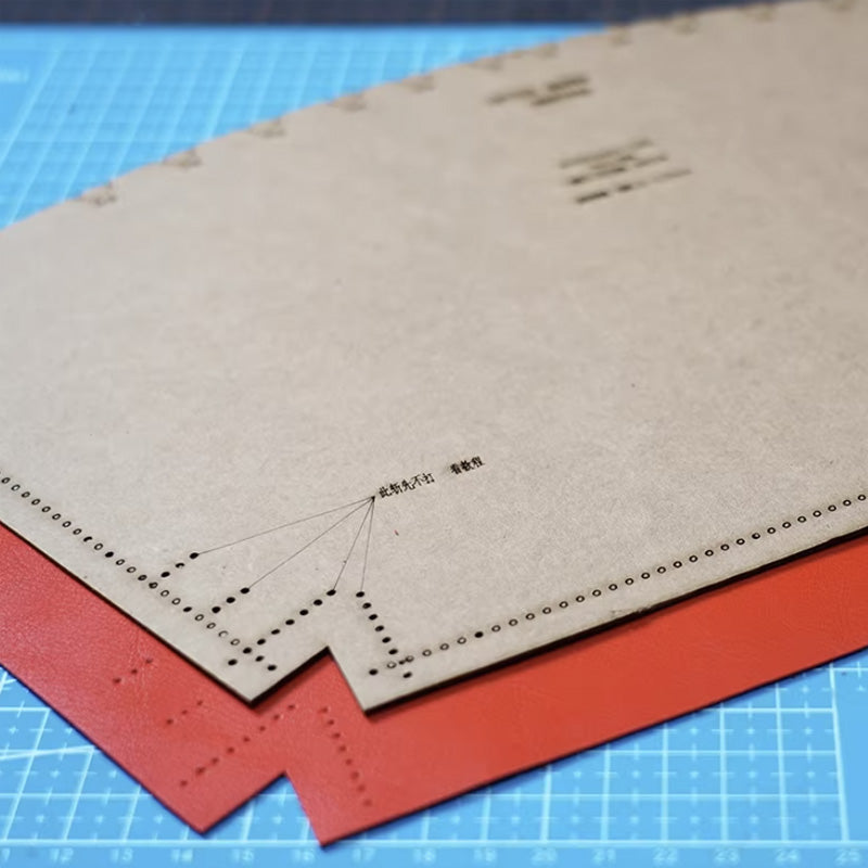 Leather Sewing Bag Pattern: Mini Cloud Shaped Purse (DIY PDF Pattern) DWIPDFZS126