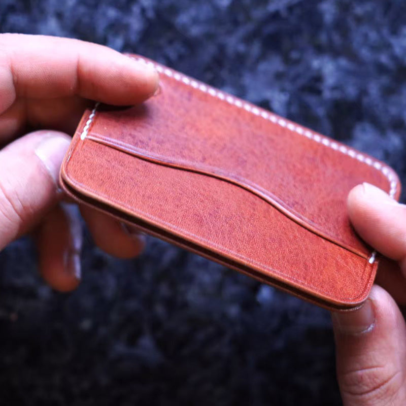 Leather Sewing Small Accessories: Cardholder (DIY PDF Pattern) DWIPDFZS243