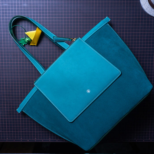 Leather Sewing Pattern: Tote Bag (DIY PDF Pattern) DWIPDFZSZ12