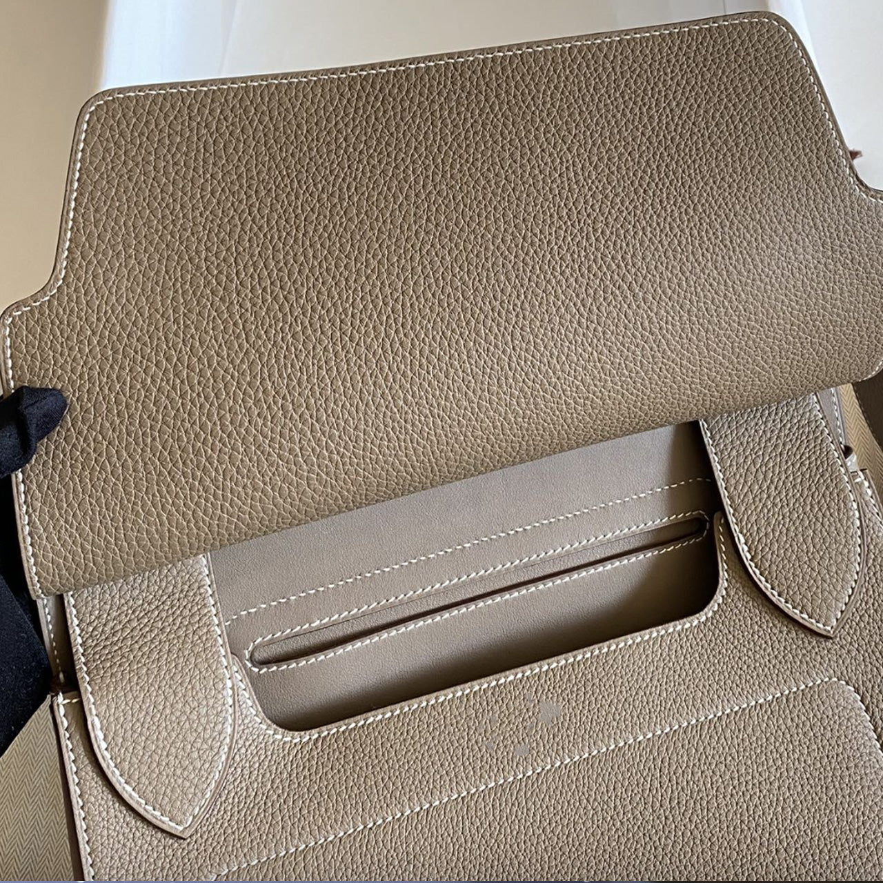 Leather Sewing Bag Pattern: Selle Inspired Messenger Bag (DIY PDF Pattern) DWIPDFZSZ18