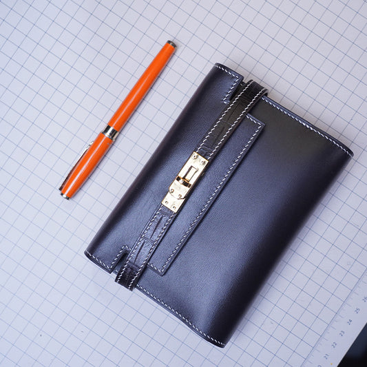 Leather Notebook Hardware: For Kelly Inspired Notebook Case Pattern DWIPDFZSZ26