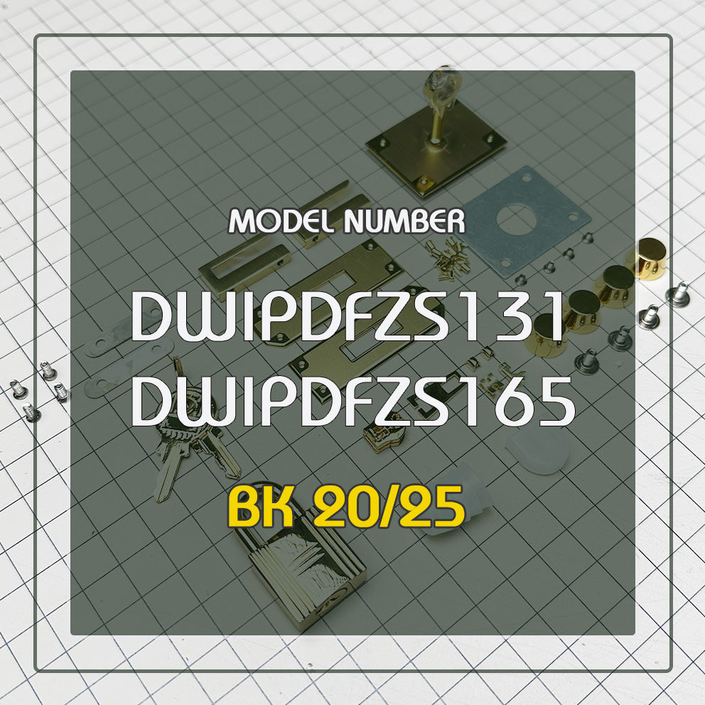 Stainless Steel Bag Hardware Set For Bir-Kin Inspired Bag | DWIPDFZS131