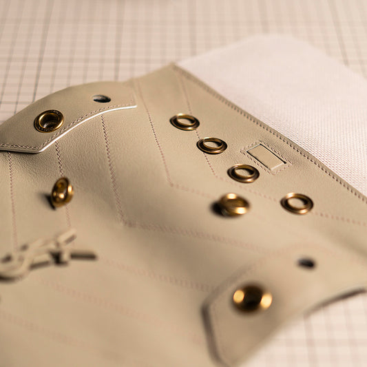 Leather Sewing Bag Pattern: Lady Shoulder Bag (DIY PDF Pattern) DWIPDFZS140