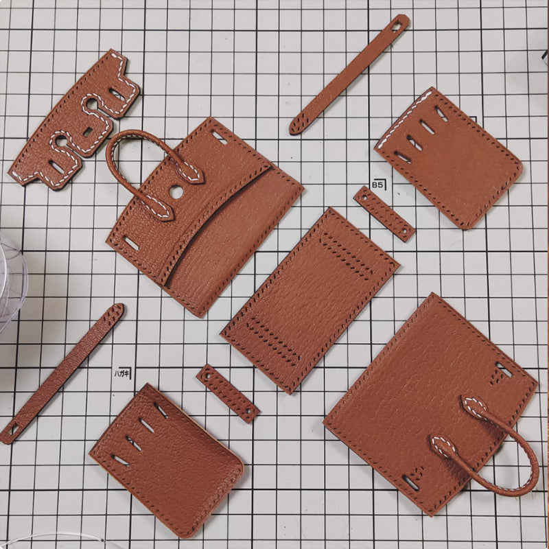 Leather Bag Hardware: For Bir-kin Style Bag Charm Pattern DWIPDFZS196