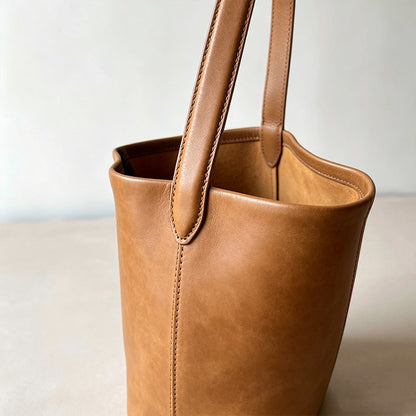Leather Sewing Bag Pattern: Bucket Bag  (DIY PDF Pattern) DWIPDFZS260