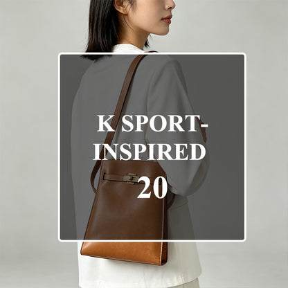 Leather Sewing Bag Pattern: Sport PM Bag  (DIY PDF Pattern) DWIPDFZS257