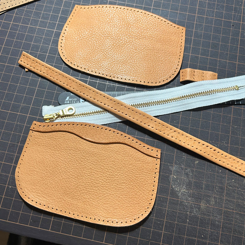 Leather Sewing Pattern: Wallet (DIY PDF Pattern) DWIPDFTR01