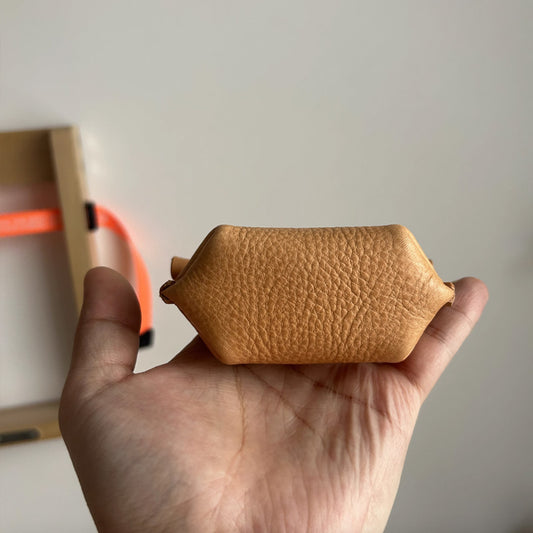 Leather Sewing Pattern: Coin Purse (DIY PDF Pattern) DWIPDFTR02