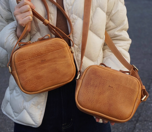 Leather Sewing Pattern: Crossbody Bag (DIY PDF Pattern) DWIPDFTR05