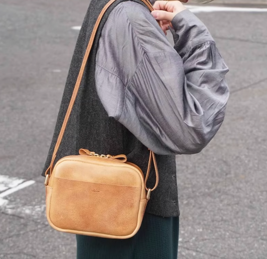 Leather Sewing Pattern: Crossbody Bag (DIY PDF Pattern) DWIPDFTR05