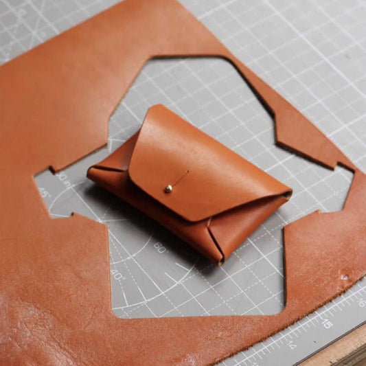Leather Sewing Pattern: Cardholder (DIY PDF Pattern) DWIPDFTR09