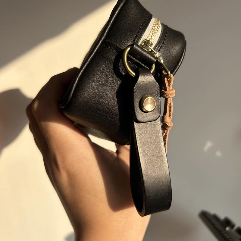 إكسسوارات صغيرة لخياطة الجلود: يد تحمل حقيبة (نمط PDF DIY) DWIPDFTR12