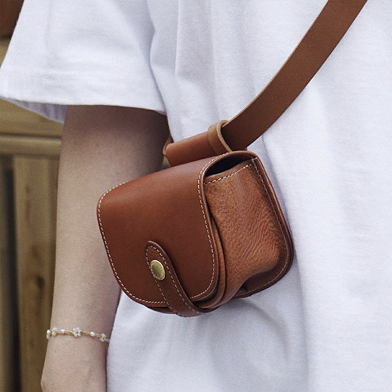 نمط حقيبة خياطة جلدية: حقيبة كروس بودي (نمط PDF DIY) DWIPDFTR13