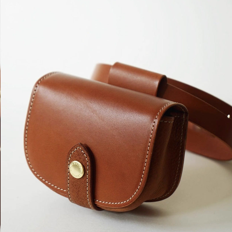 نمط حقيبة خياطة جلدية: حقيبة كروس بودي (نمط PDF DIY) DWIPDFTR13