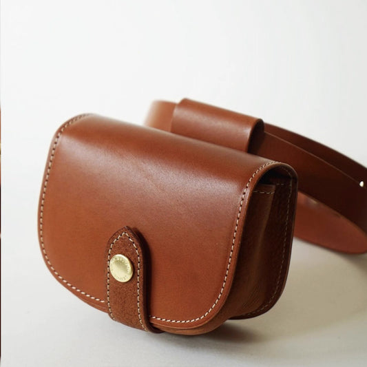 Leather Sewing Pattern: Crossbody Bag (DIY PDF Pattern) DWIPDFTR13