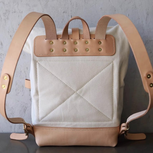 Leather Sewing Pattern: Backpack (DIY PDF Pattern) DWIPDFTR15