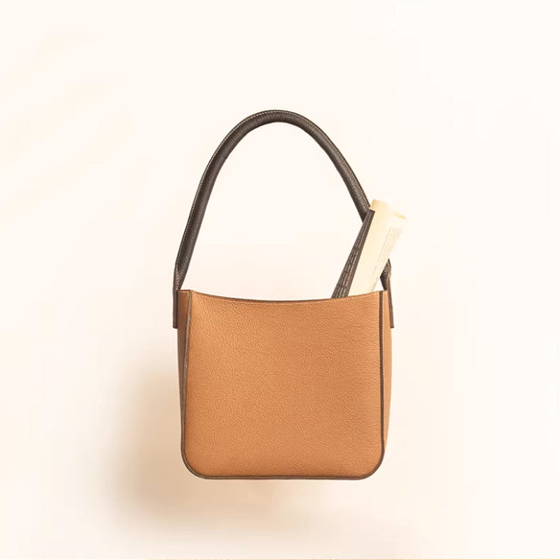 Leather Sewing Bag Pattern: Top Handle Handbag  (DIY PDF Pattern) DWIPDFZS113