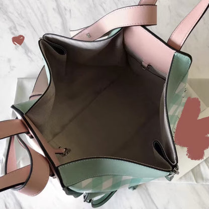 Leather Sewing Bag Pattern: Hammock Drawsting Inspired Bag  (DIY PDF Pattern) DWIPDFZS125