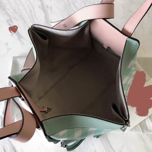 Leather Sewing Bag Pattern: Hammock Drawsting Inspired Bag  (DIY PDF Pattern) DWIPDFZS125