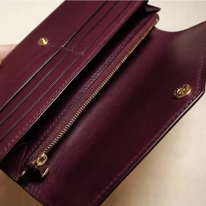 إكسسوارات خياطة جلدية صغيرة: حامل بطاقات للرقبة (نمط PDF DIY) DWIPDFTR17