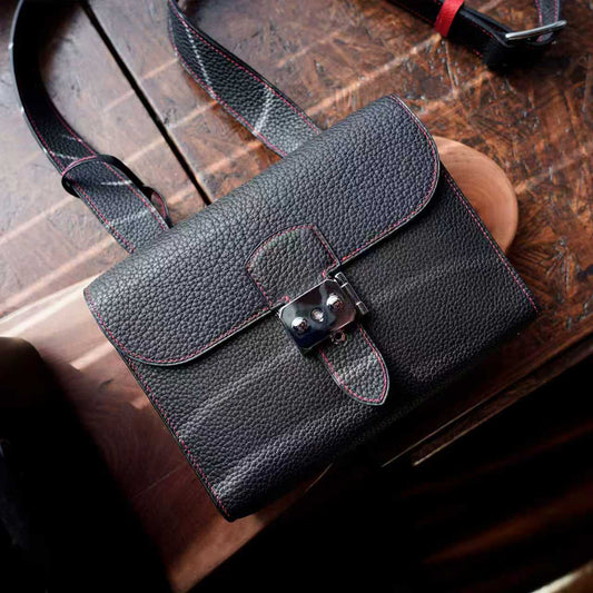 Leather Sewing Bag Pattern: SacaDP21 Messenger Bag  (DIY PDF Pattern) DWIPDFZS237