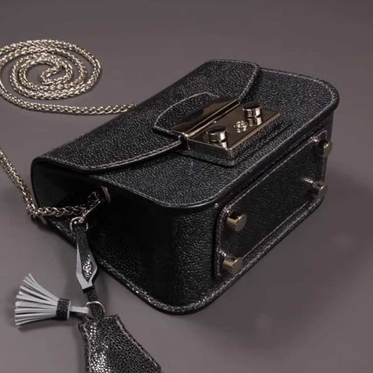 Leather Sewing Bag Pattern: Furla Inspired Messenger Bag  (DIY PDF Pattern) DWIPDFZS024