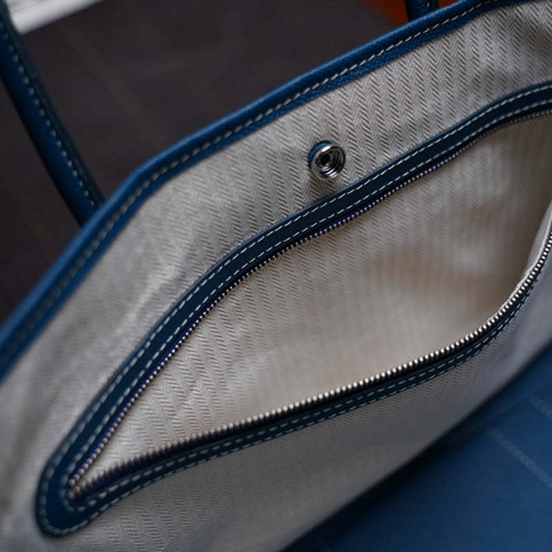 Leather Sewing Bag Pattern: Garden Party Inspired Bag (DIY PDF Pattern) DWIPDFZS031