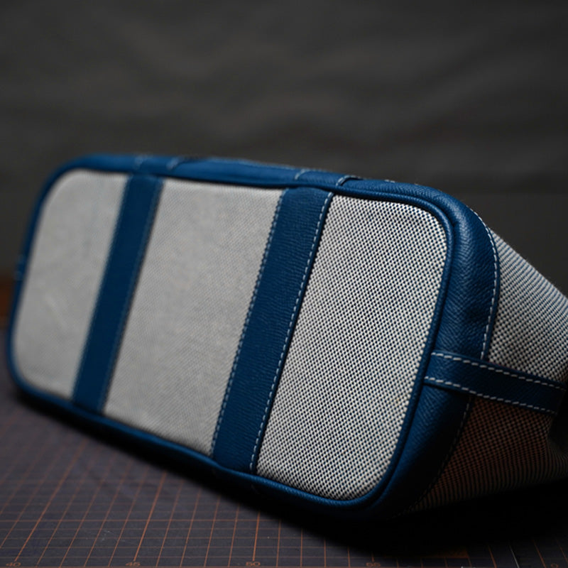 Leather Sewing Bag Pattern: Garden Party Inspired Bag (DIY PDF Pattern) DWIPDFZS031