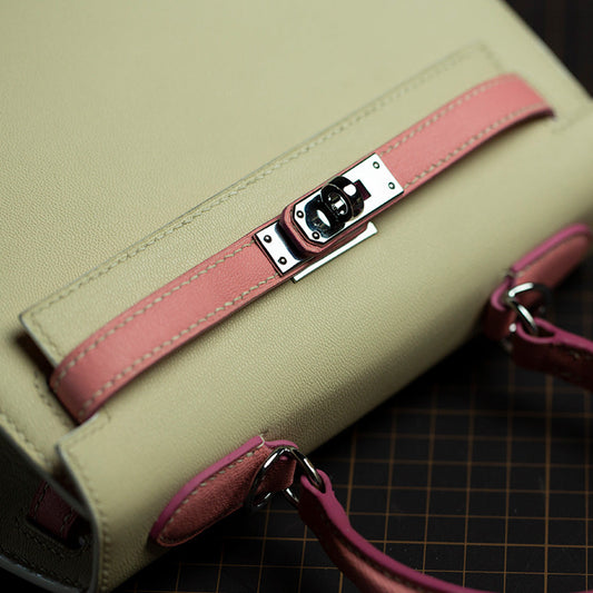 Leather Sewing Pattern: Sellier Kelly Inspired Bag (DIY PDF Pattern) DWIPDFZS062