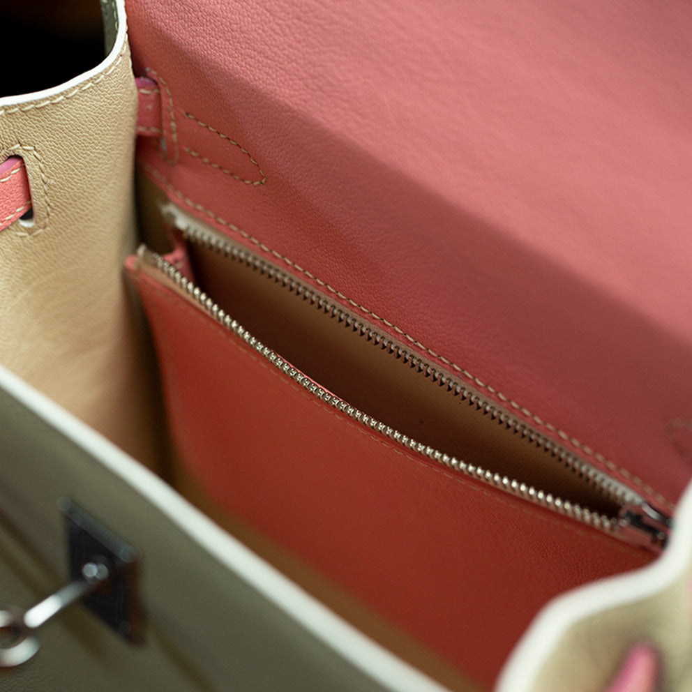 Leather Sewing Pattern: Sellier Kelly Inspired Bag (DIY PDF Pattern) DWIPDFZS062