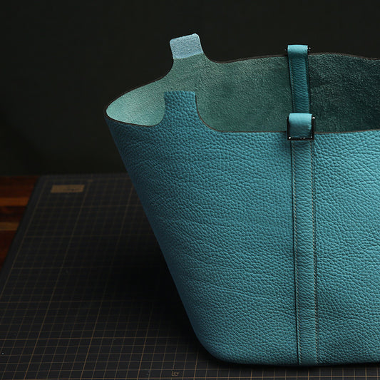 Leather Sewing Pattern: Picotin Inspired Bag (DIY PDF Pattern) DWIPDFZS064