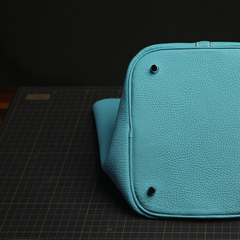 نمط حقيبة خياطة جلدية: حقيبة مستوحاة من بيكوتين (نمط PDF DIY) DWIPDFZS064