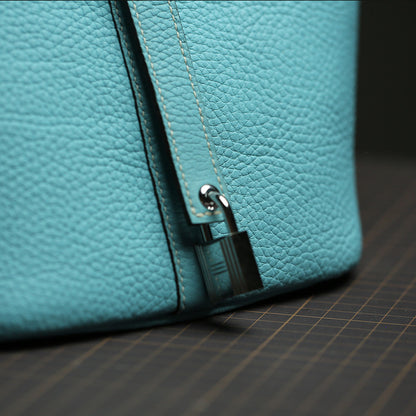 نمط حقيبة خياطة جلدية: حقيبة مستوحاة من بيكوتين (نمط PDF DIY) DWIPDFZS064