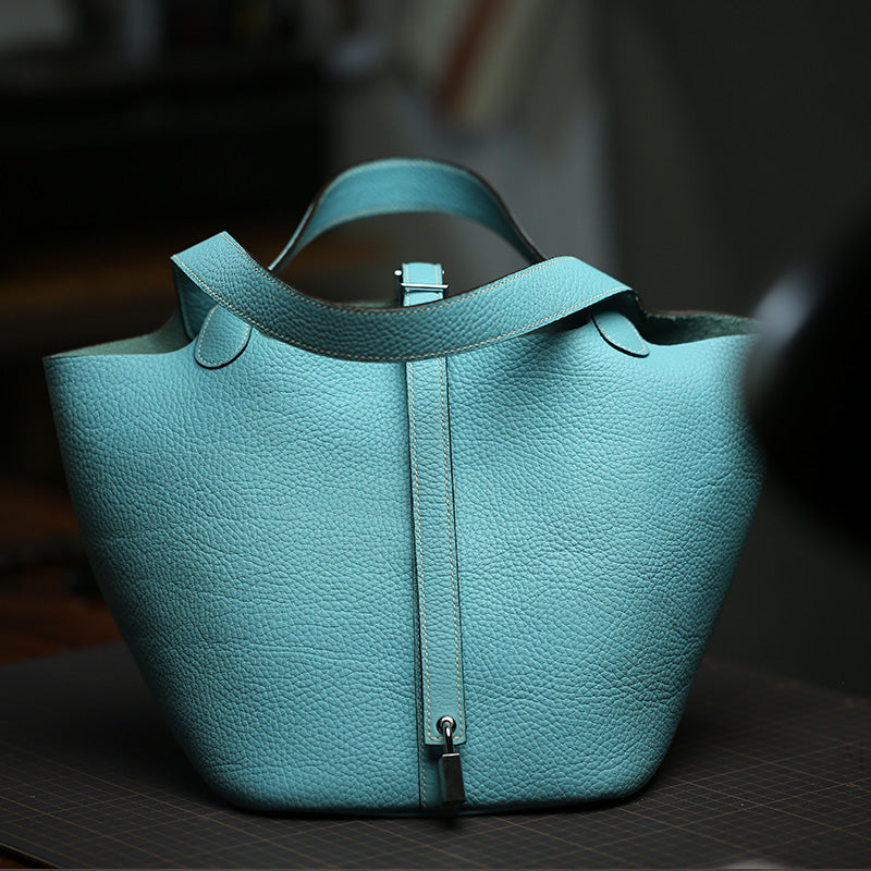 نمط حقيبة خياطة جلدية: حقيبة مستوحاة من بيكوتين (نمط PDF DIY) DWIPDFZS064