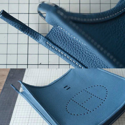 Leather Sewing Pattern: Evelyne Inspired Bag (DIY PDF Pattern) DWIPDFZS069