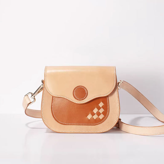 Leather Sewing Bag Pattern: Crossbody Bag  (DIY PDF Pattern) DWIPDFZS080