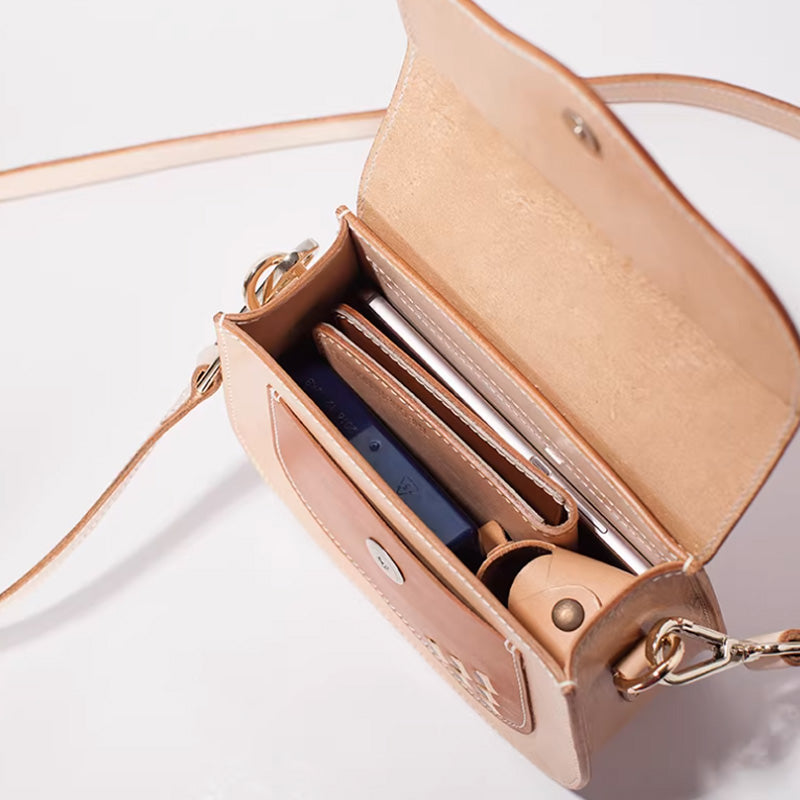 نمط حقيبة خياطة جلدية: حقيبة برباط (نمط PDF DIY) DWIPDFZSZ28