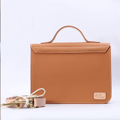 Leather Sewing Pattern: Satchel Bag (DIY PDF Pattern) DWIPDFZS082