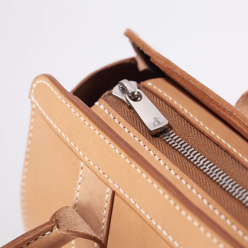 Leather Sewing Bag Pattern: Lady Boston Bag  (DIY PDF Pattern) DWIPDFZS084