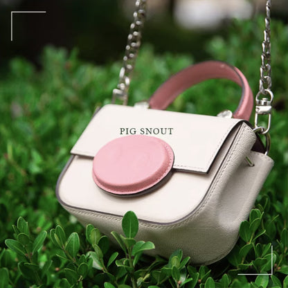 نمط حقيبة خياطة جلدية: حقيبة برباط (نمط PDF DIY) DWIPDFZSZ28