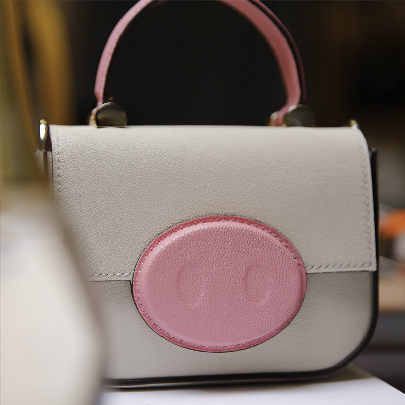 نمط حقيبة خياطة جلدية: حقيبة برباط (نمط PDF DIY) DWIPDFZSZ28