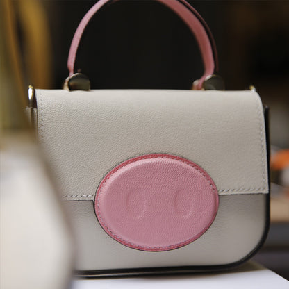 نمط حقيبة خياطة جلدية: حقيبة برباط (نمط PDF DIY) DWIPDFZSZ28